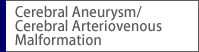 Cerebral Aneurysm/Cerebral Arteriovenous Malformation